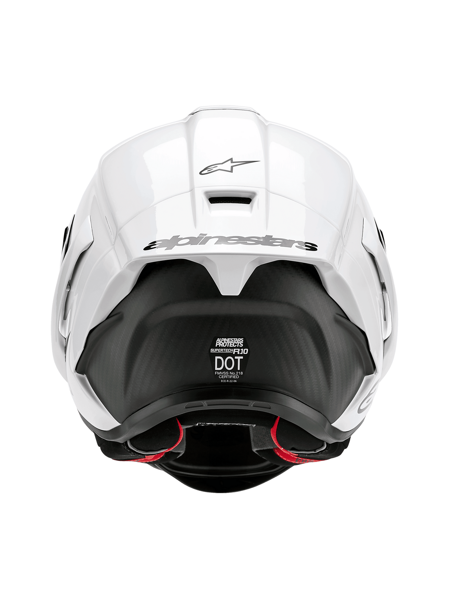 Casco Supertech R10 Sólido - Blanco Brillante