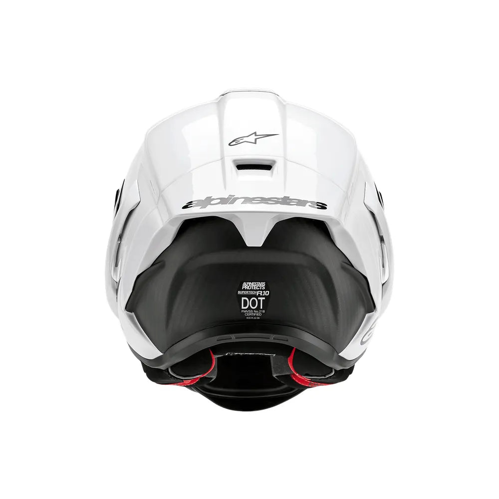 Casco Supertech R10 Sólido - Blanco Brillante