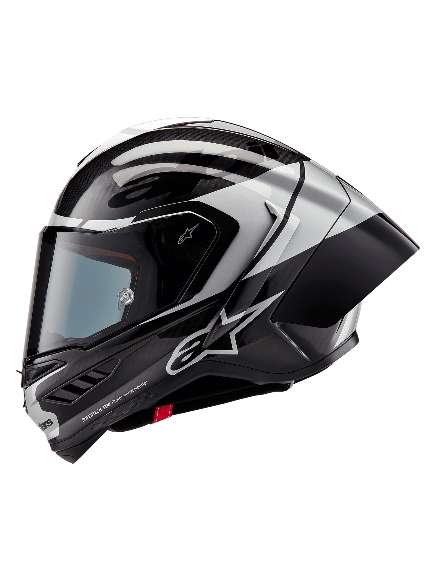 Casco Supertech R10 - Team -  Element Carbono/Plata/Negro