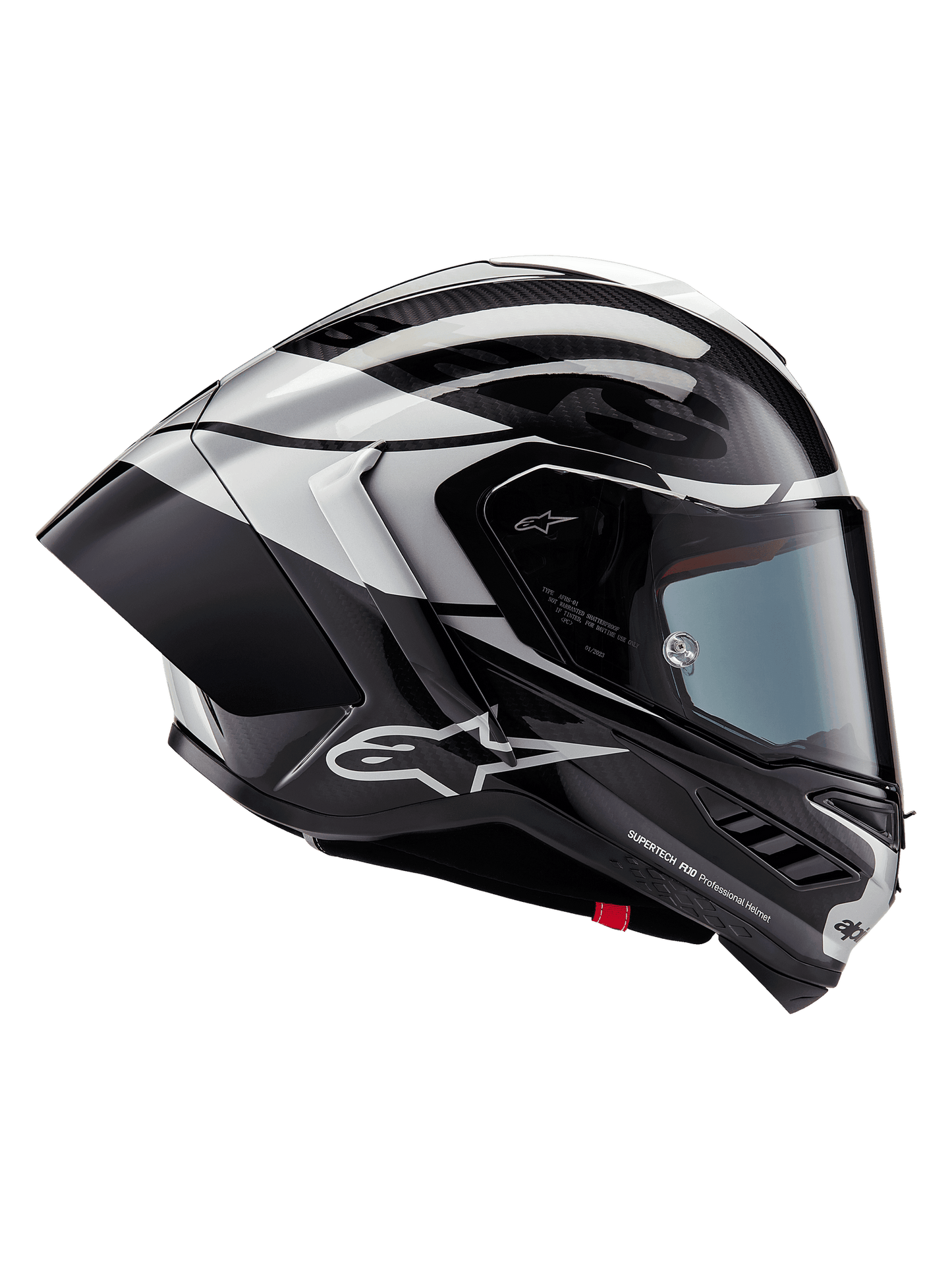 Casco Supertech R10 - Team -  Element Carbono/Plata/Negro