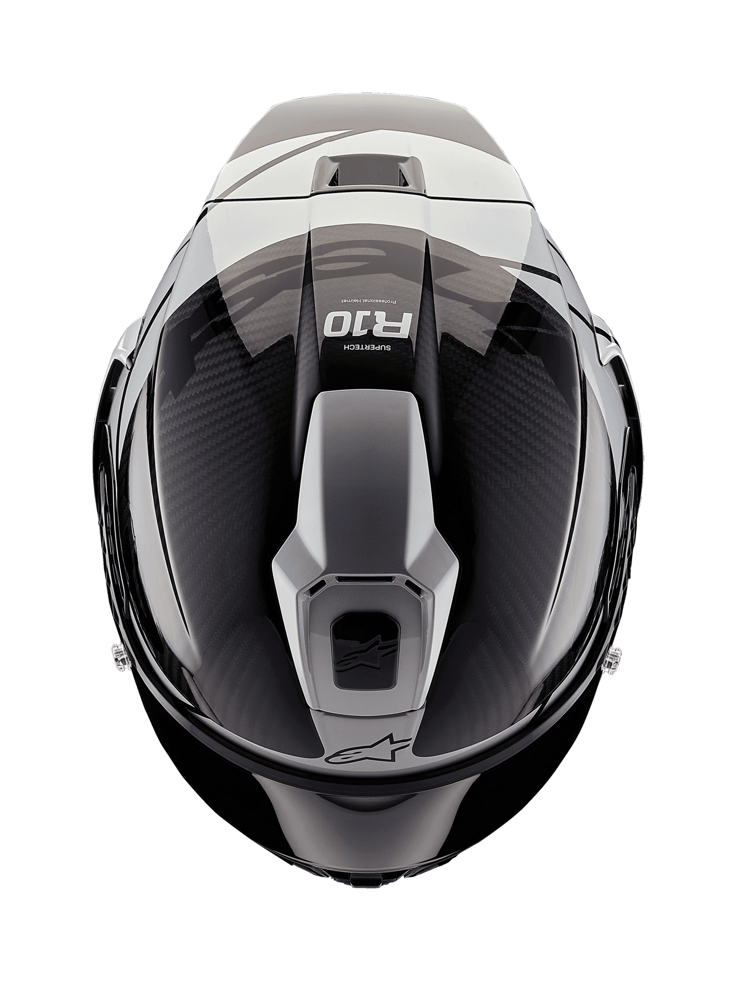 Casco Supertech R10 - Team -  Element Carbono/Plata/Negro