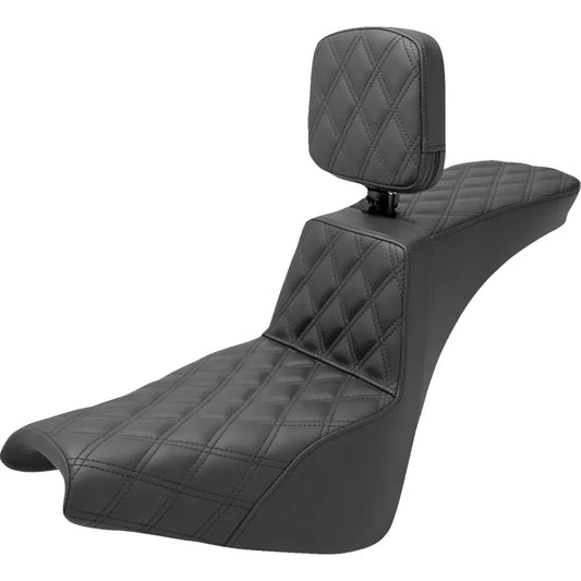 Asiento elevado Tour - Asiento elevado Tour - Respaldo del conductor - Costura de celosía completa - FXBB/FXST '18-'24