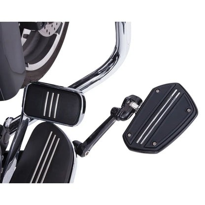Plancha Twin Rail - Con Adaptador - Negro brillante
