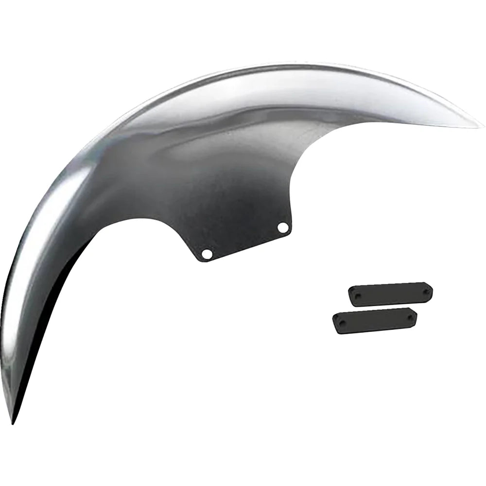 Guardabarros delantero cafe para rueda de 21"