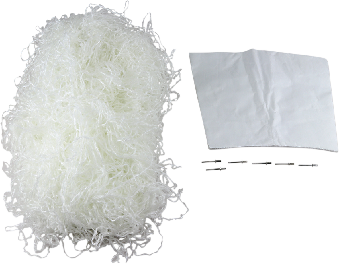 Kit de empaquetadura de silenciador - Kit de empaquetadura de silenciador - Para silenciador de 270 mm de largo - Fábrica