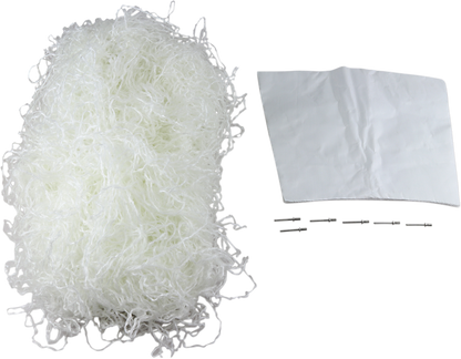 Kit de empaquetadura de silenciador - Kit de empaquetadura de silenciador - Para silenciador de 270 mm de largo - Fábrica