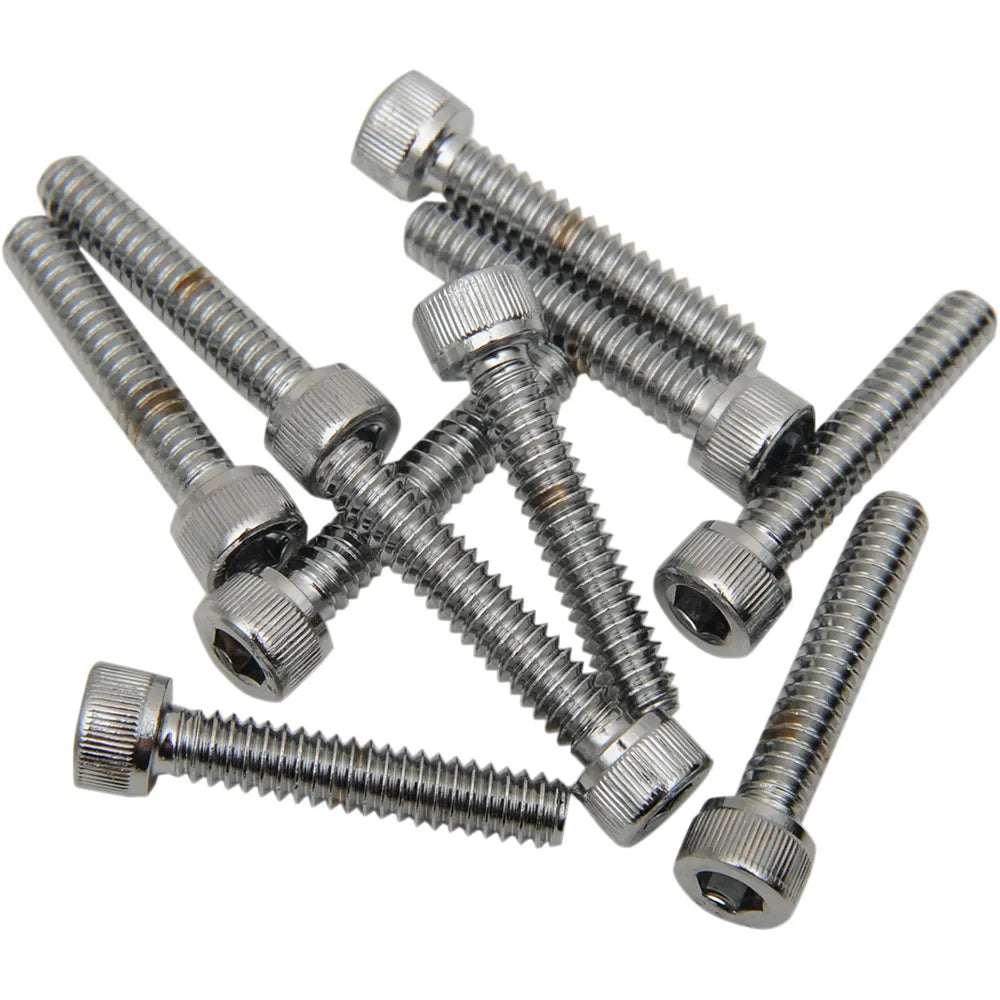 Tornillos allen estriado #10-24 x 1-1/4" cromo
