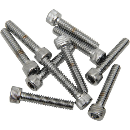 Tornillos allen estriado #10-24 X 1" cromo