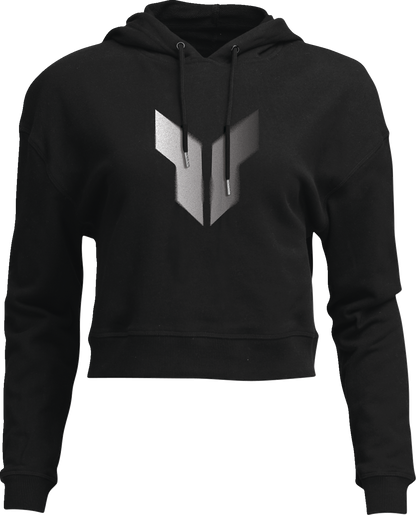 Sudadera corta con capucha Noise para mujer