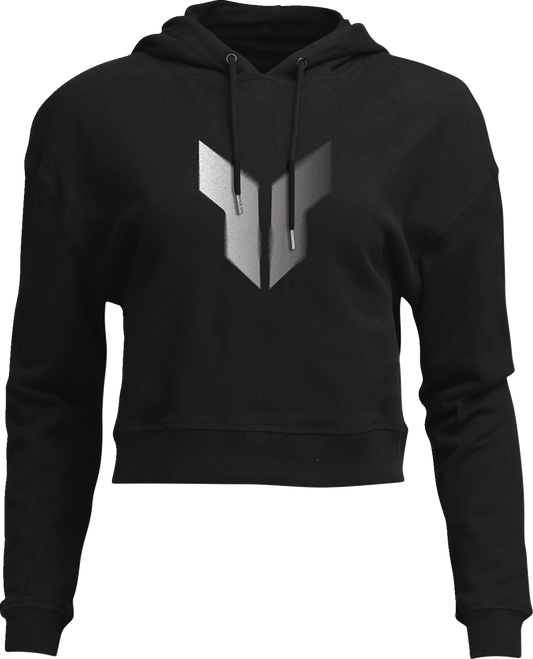 Sudadera corta con capucha Noise para mujer