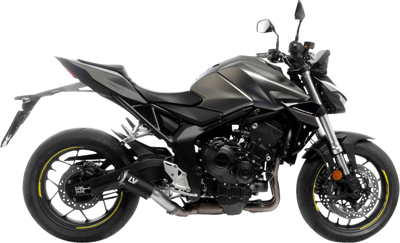 Silenciador Slip-On LV Corsa S Black Edition - Silenciador Slip-On LV Corsa S Black Edition - Honda CB 1000 Hornet