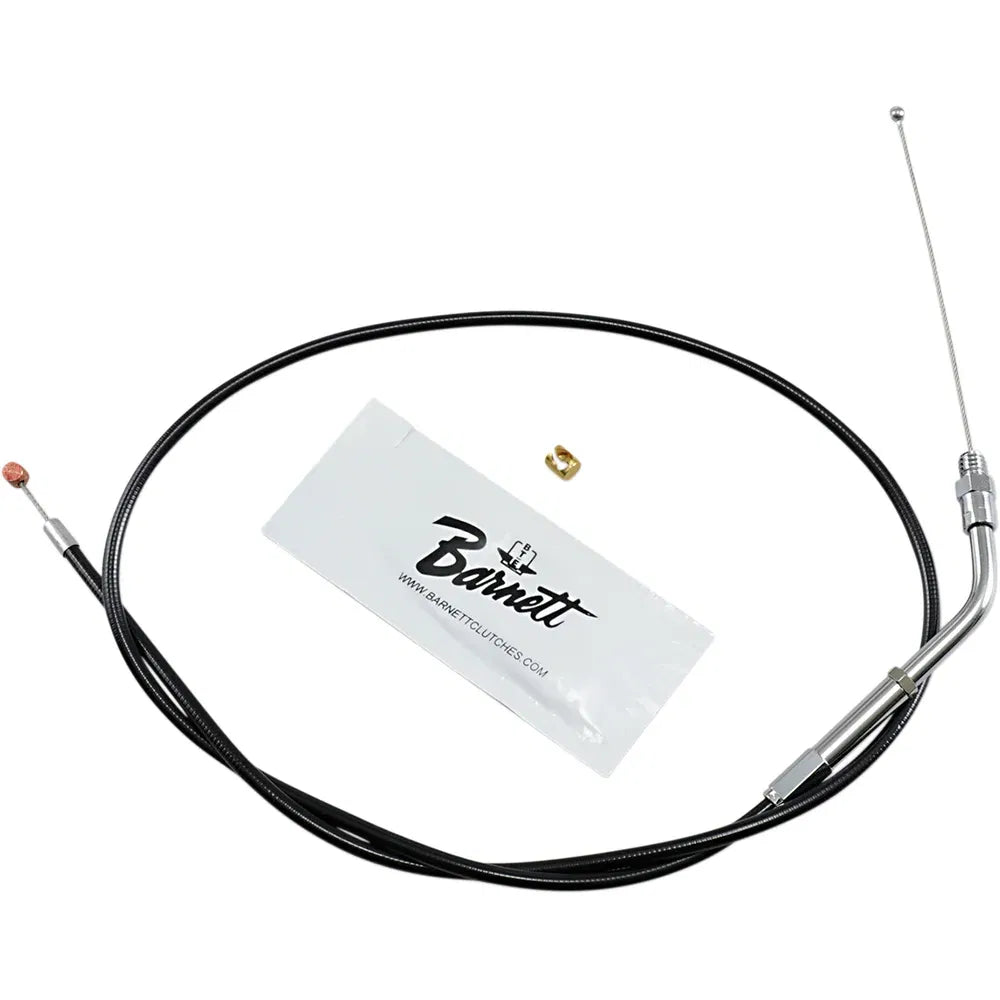 Cable de acelerador/ralentí de vinilo negro