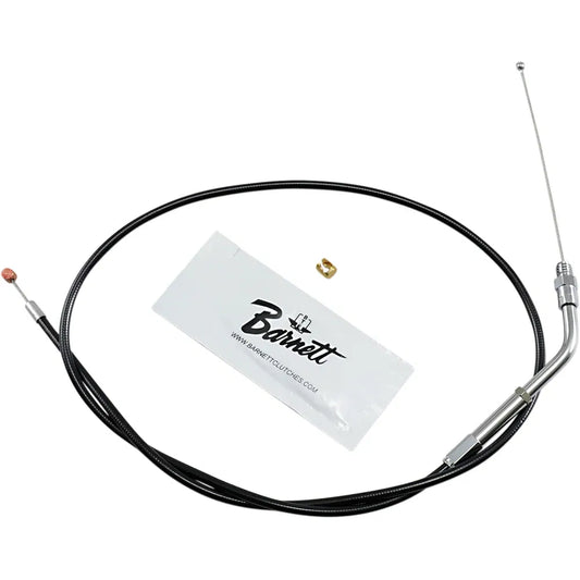 Cable de acelerador/ralentí de vinilo negro