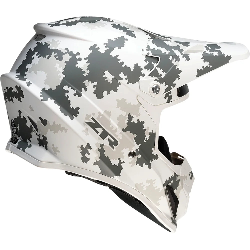Casco rise snow camo