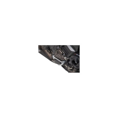 Engine Case Protector - Black/Silver - Yamaha - MT-