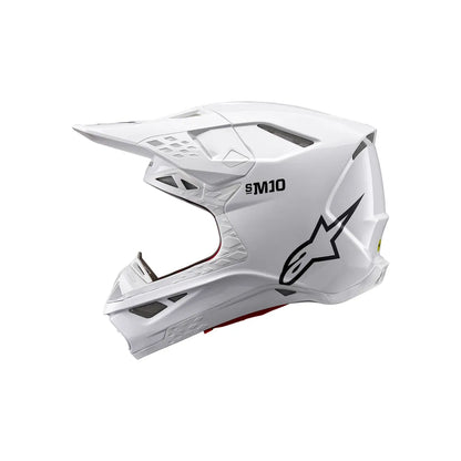 Casco Alpinestars Supertech M10 Solid MIPS® - Gloss White