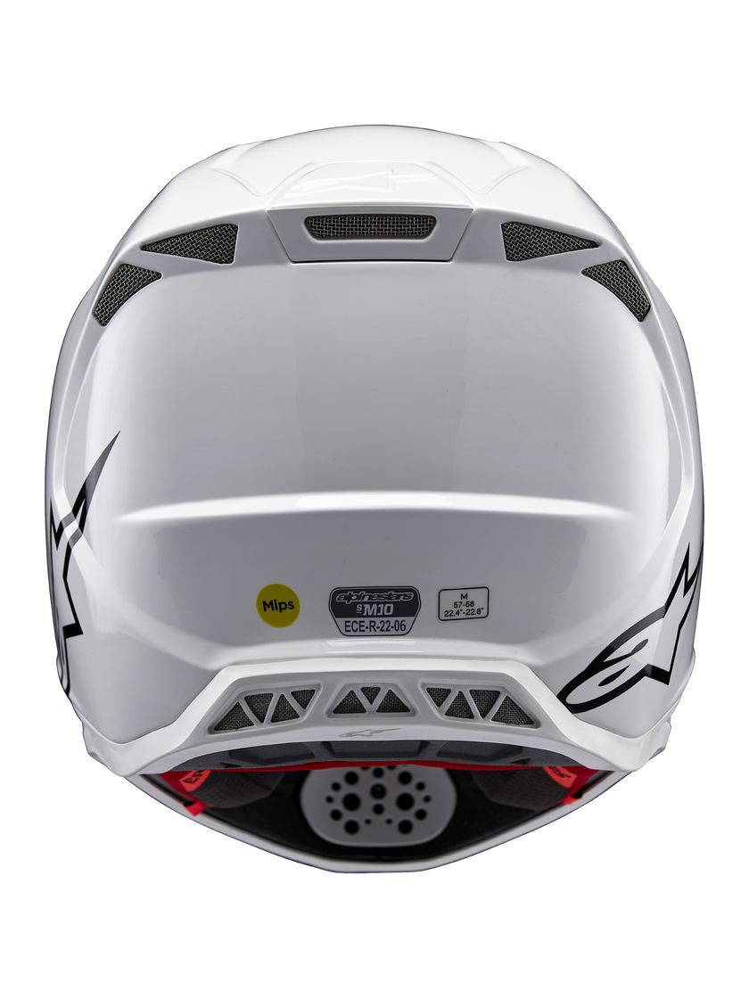 Casco Alpinestars Supertech M10 Solid MIPS® - Gloss White