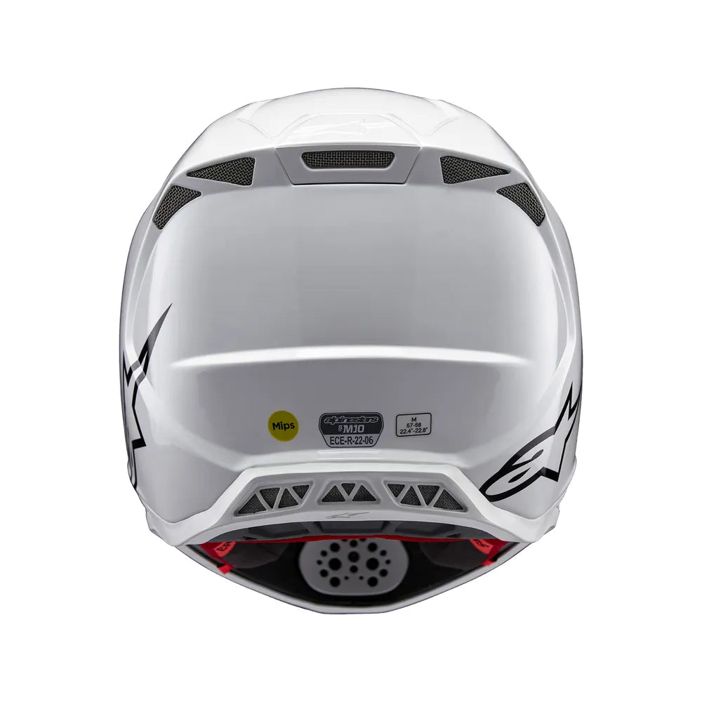 Casco Alpinestars Supertech M10 Solid MIPS® - Gloss White