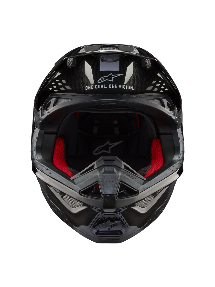 Casco Alpinestars Supertech M10 Helmet Solid MIPS® - Gloss Black Carbon