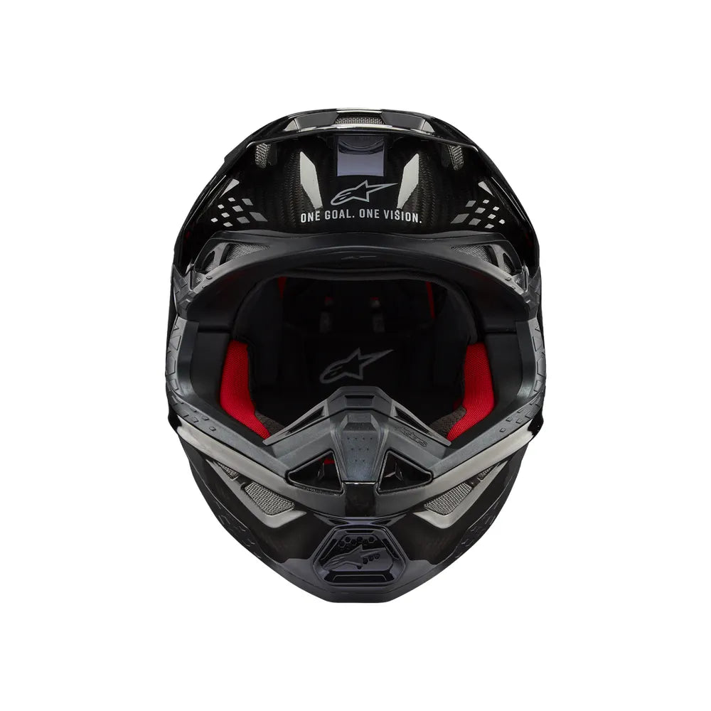 Casco Alpinestars Supertech M10 Helmet Solid MIPS® - Gloss Black Carbon