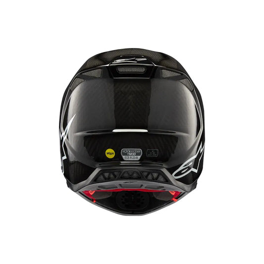 Casco Alpinestars Supertech M10 Helmet Solid MIPS® - Gloss Black Carbon