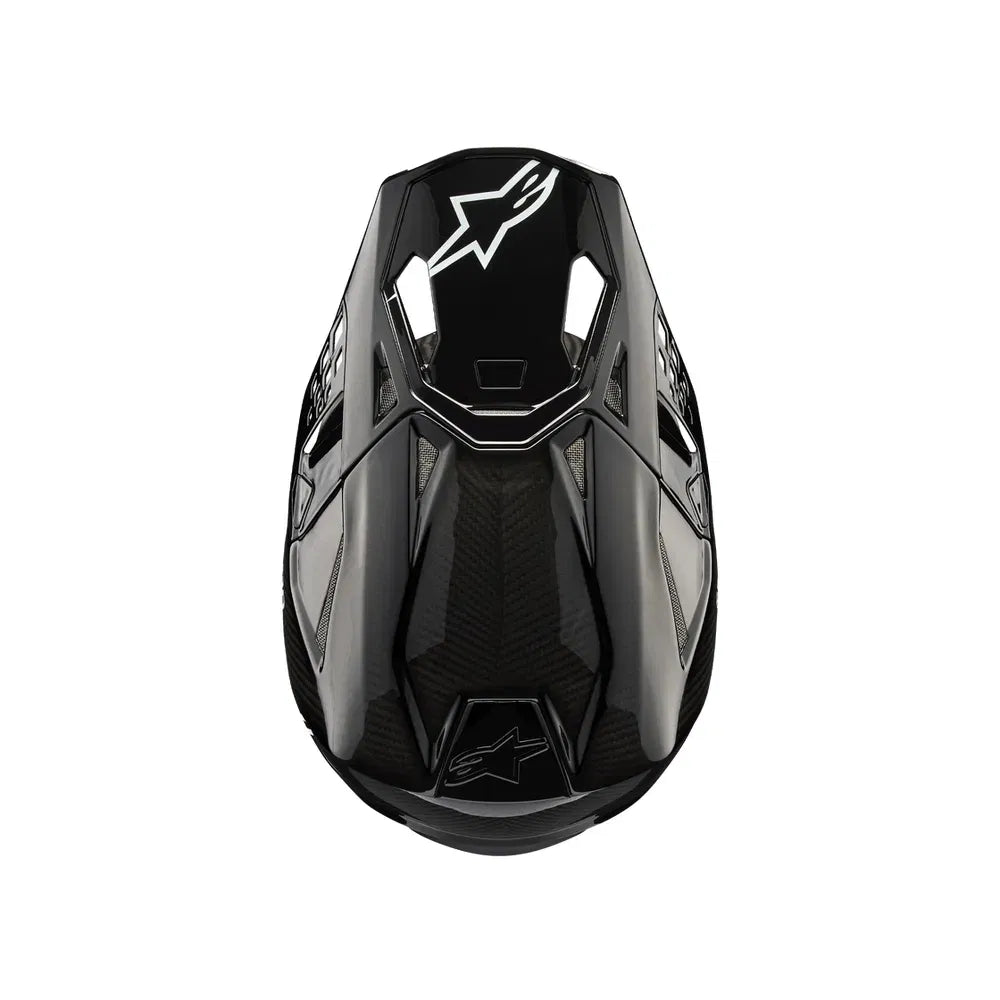 Casco Alpinestars Supertech M10 Helmet Solid MIPS® - Gloss Black Carbon