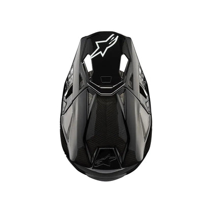Casco Alpinestars Supertech M10 Helmet Solid MIPS® - Gloss Black Carbon