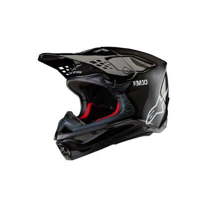 Casco Alpinestars Supertech M10 Helmet Solid MIPS® - Gloss Black Carbon
