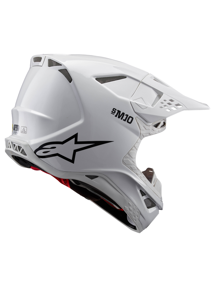 Casco Alpinestars Supertech M10 Solid MIPS® - Gloss White
