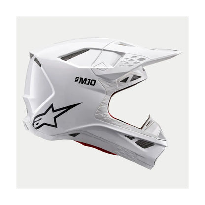 Casco Alpinestars Supertech M10 Solid MIPS® - Gloss White
