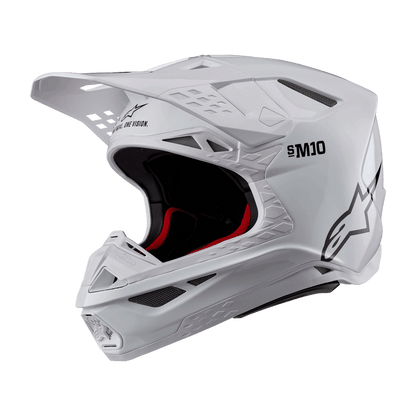 Casco Alpinestars Supertech M10 Solid MIPS® - Gloss White