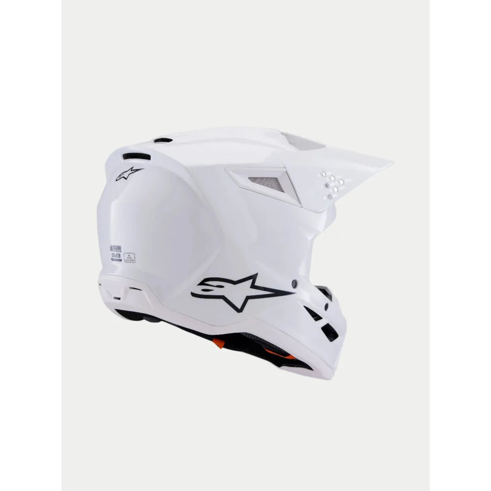 Casco Alpinestars SM3 Solid - blanco