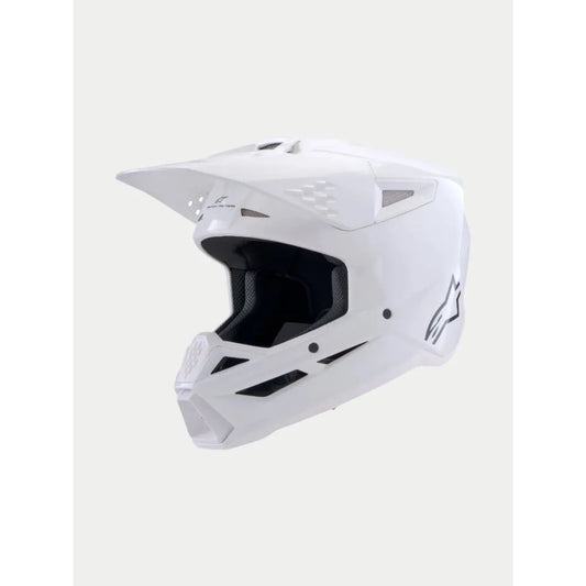 Casco Alpinestars SM3 Solid - blanco