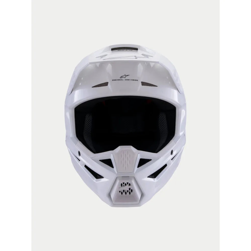 Casco Alpinestars SM3 Solid - blanco