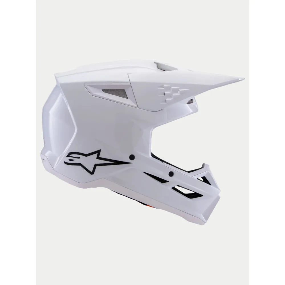 Casco Alpinestars SM3 Solid - blanco