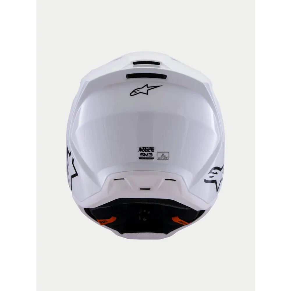 Casco Alpinestars SM3 Solid - blanco