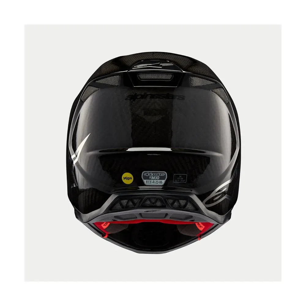 Casco Alpinestars Supertech M10 Fame MIPS® - Black Carbon