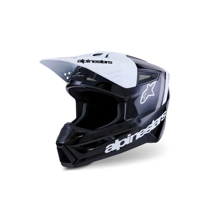 Casco Alpinestars SM3 Radium - Gloss Black/White/Gray