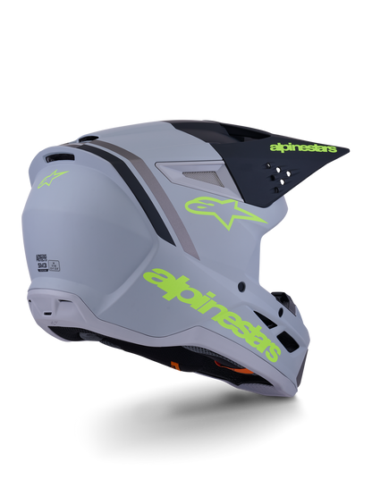 Casco Alpinestars SM3 Radium - Matte Gray/Black/Yellow Fluo