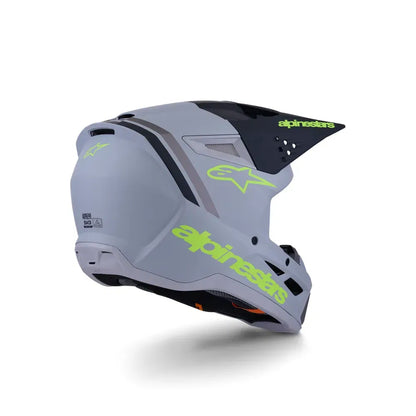 Casco Alpinestars SM3 Radium - Matte Gray/Black/Yellow Fluo