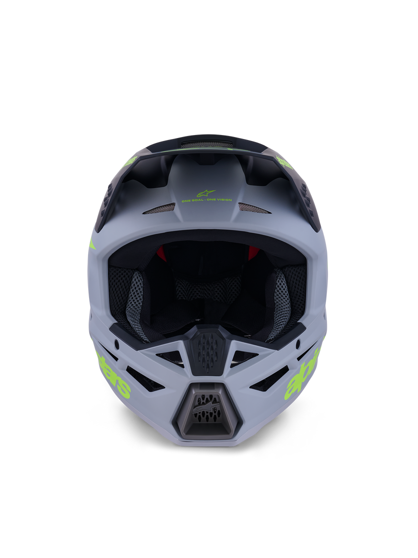 Casco Alpinestars SM3 Radium - Matte Gray/Black/Yellow Fluo