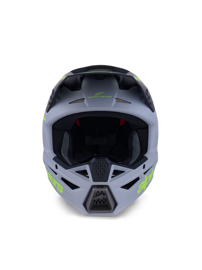 Casco Alpinestars SM3 Radium - Matte Gray/Black/Yellow Fluo