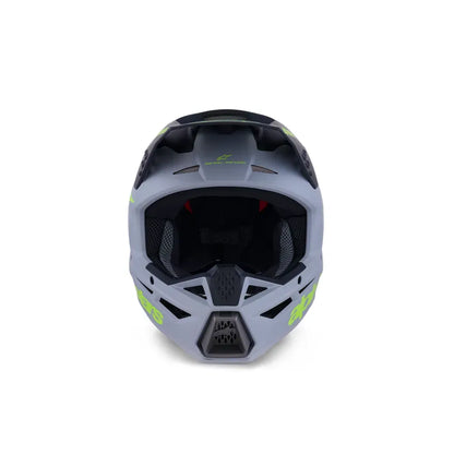 Casco Alpinestars SM3 Radium - Matte Gray/Black/Yellow Fluo