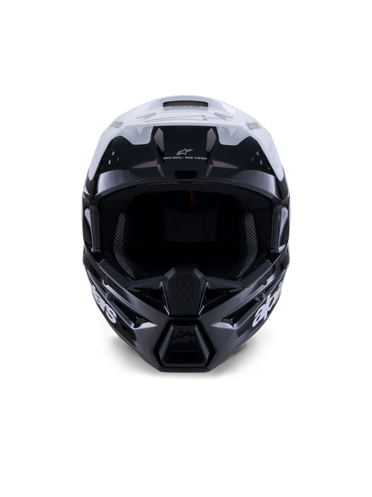 Casco Alpinestars SM3 Radium - Gloss Black/White/Gray