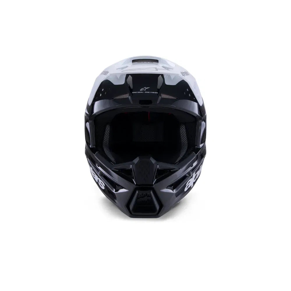Casco Alpinestars SM3 Radium - Gloss Black/White/Gray
