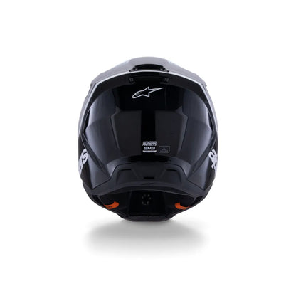 Casco Alpinestars SM3 Radium - Gloss Black/White/Gray