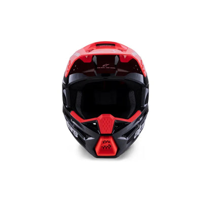 Casco Alpinestars SM3 Radium - Gloss Black/Red Fluo/White