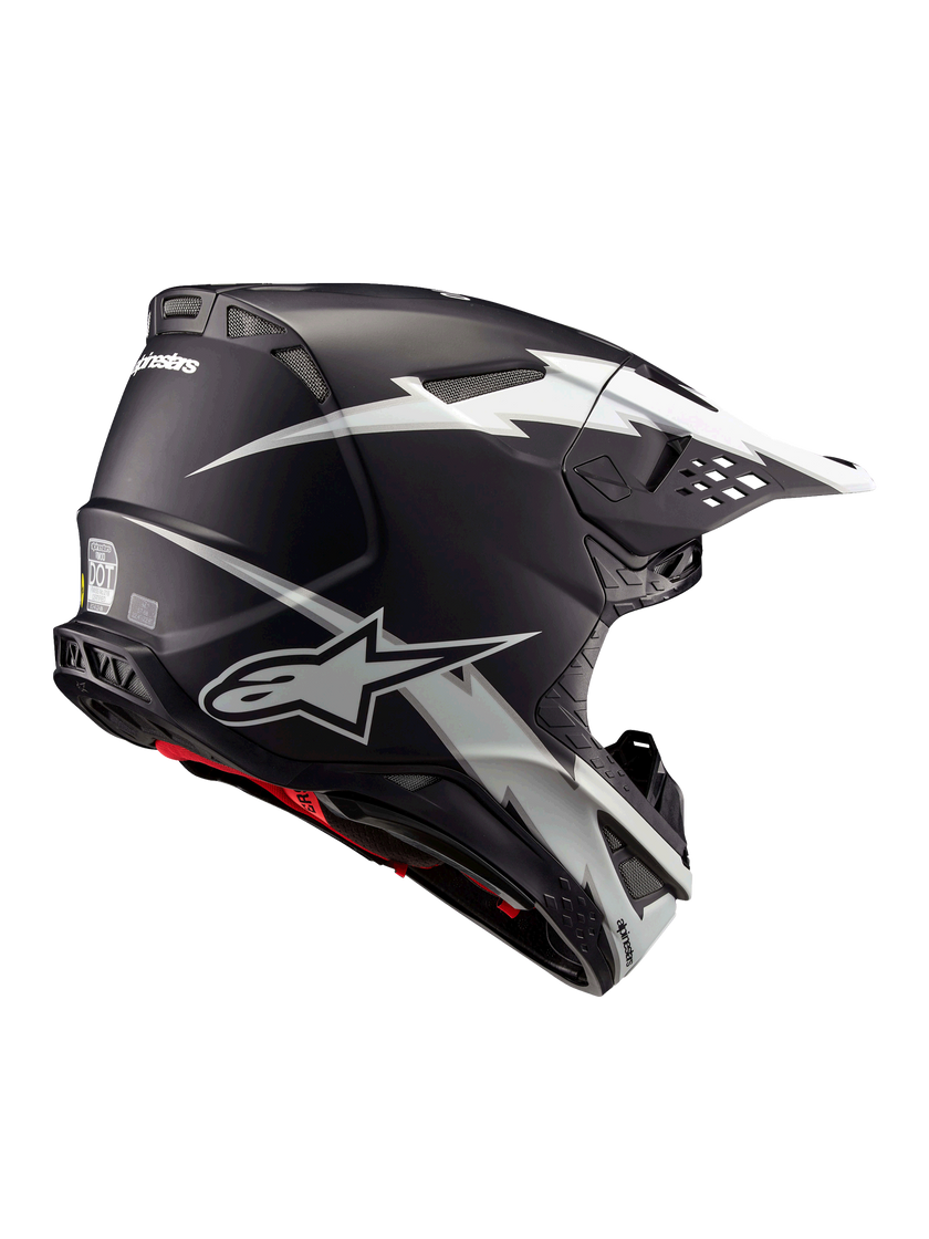 Casco Alpinestars Supertech M10 Ampress MIPS® - Matte Black/White