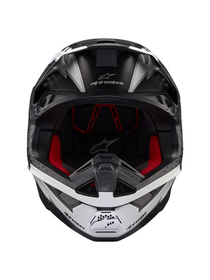 Casco Alpinestars Supertech M10 Ampress MIPS® - Matte Black/White