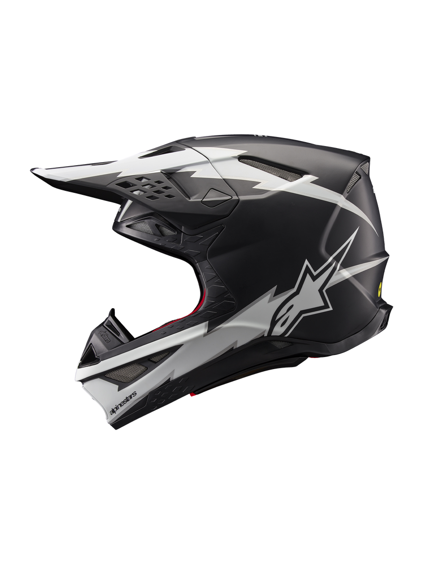 Casco Alpinestars Supertech M10 Ampress MIPS® - Matte Black/White